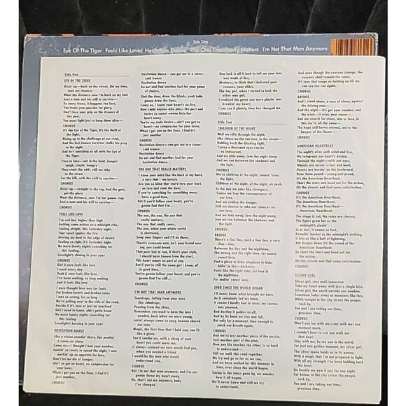 Original Survivor Eye of the Tiger - Picture 8 of 8